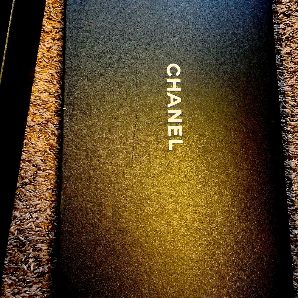 Chanel High Boots Calfskin BLK 38.5